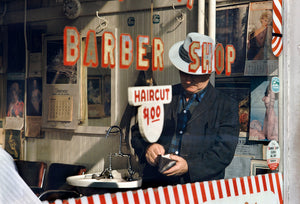 Fred Herzog, Barber, 1967