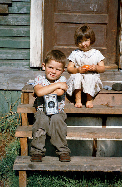 Fred Herzog, Boy with Box Camera, 1960
