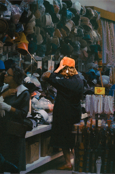Fred Herzog, Buying a Hat, 1959