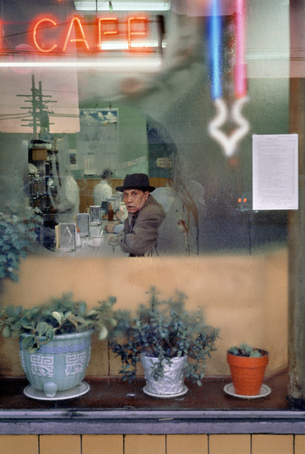 Fred Herzog, Cafe, Main, 1960