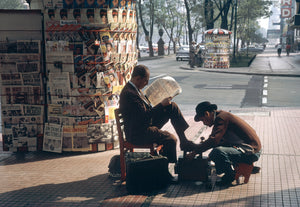 Fred Herzog, Mexico City Shoe Shine, 1963