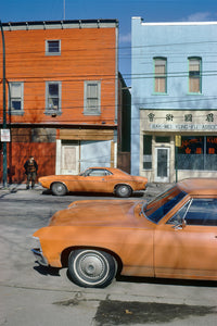 Fred Herzog, Orange Cars Powell, 1973